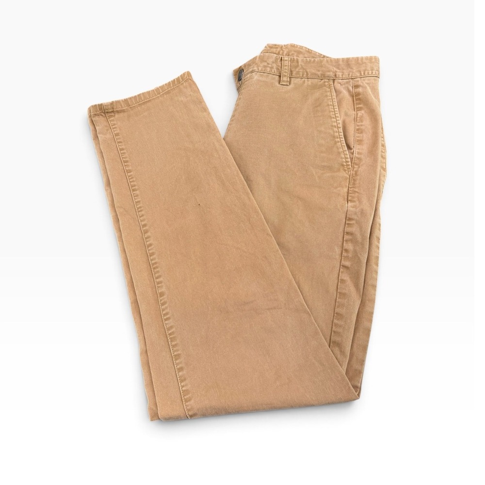 Bonobos Mens 33x32 Tan Brown Tailored Fit Chino Pants Stretch Khaki Trousers